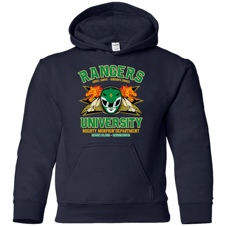 Sweatshirts Navy / YS Rangers U Green Ranger Youth Hoodie