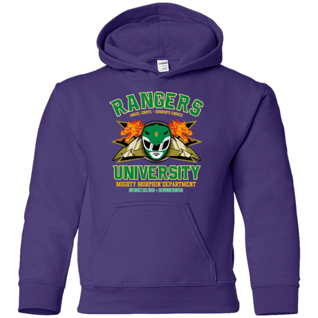 Sweatshirts Purple / YS Rangers U Green Ranger Youth Hoodie