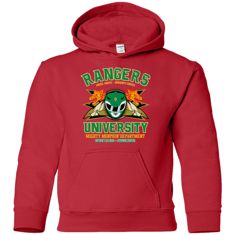 Sweatshirts Red / YS Rangers U Green Ranger Youth Hoodie