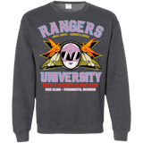 Sweatshirts Dark Heather / Small Rangers U Pink Ranger Crewneck Sweatshirt