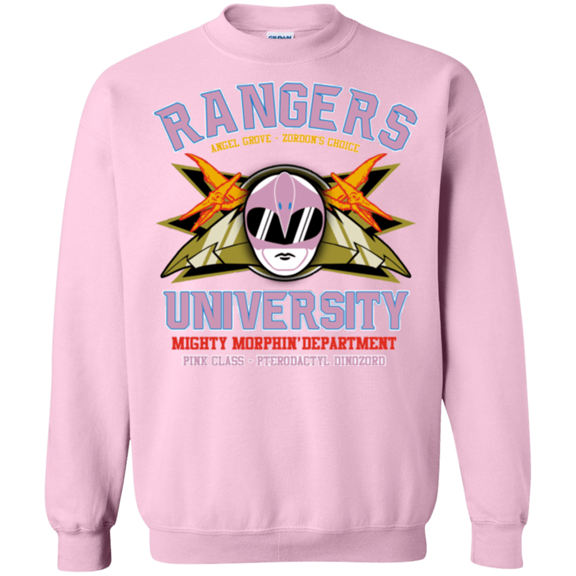 Sweatshirts Light Pink / Small Rangers U Pink Ranger Crewneck Sweatshirt