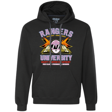 Sweatshirts Black / Small Rangers U Pink Ranger Premium Fleece Hoodie