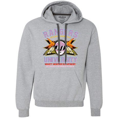 Sweatshirts Sport Grey / Small Rangers U Pink Ranger Premium Fleece Hoodie