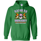 Sweatshirts Irish Green / Small Rangers U Pink Ranger Pullover Hoodie