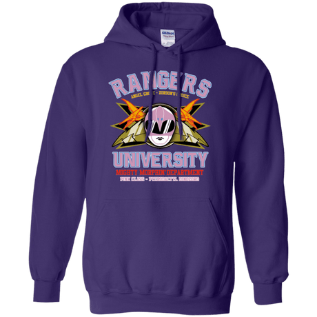 Sweatshirts Purple / Small Rangers U Pink Ranger Pullover Hoodie