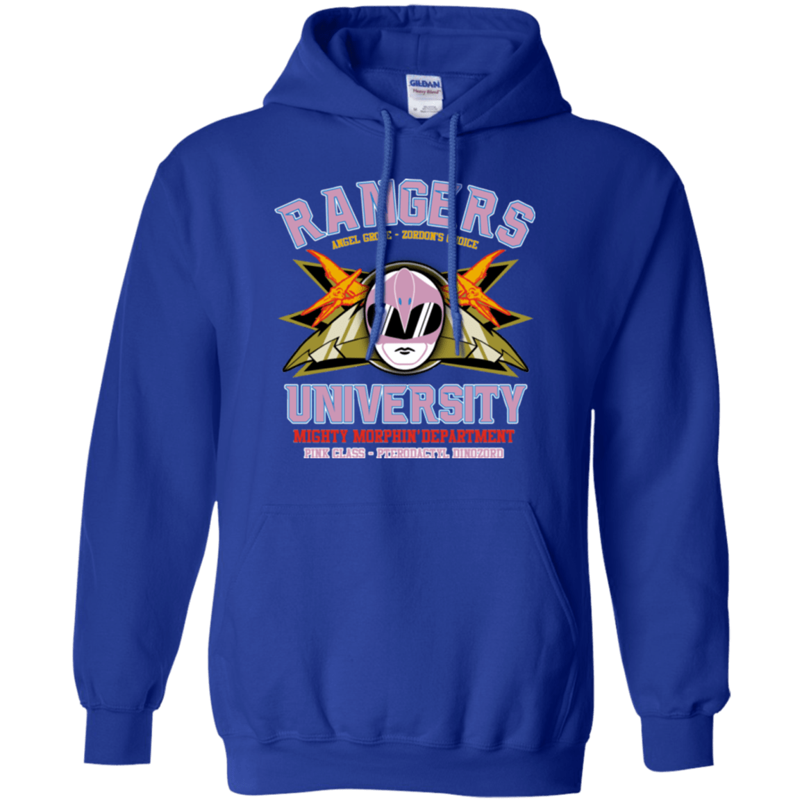 Sweatshirts Royal / Small Rangers U Pink Ranger Pullover Hoodie