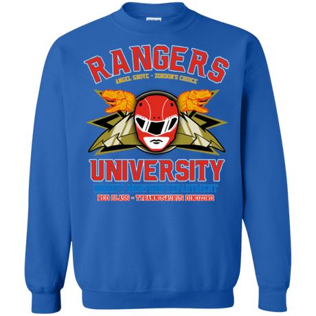 Sweatshirts Royal / Small Rangers U - Red Ranger Crewneck Sweatshirt