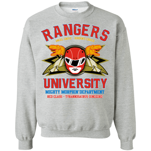 Sweatshirts Sport Grey / Small Rangers U - Red Ranger Crewneck Sweatshirt