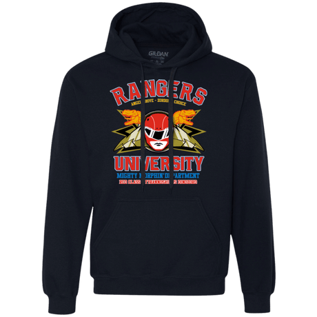 Sweatshirts Navy / Small Rangers U - Red Ranger Premium Fleece Hoodie