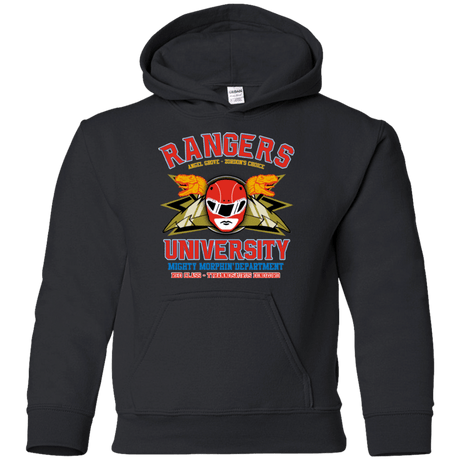 Sweatshirts Black / YS Rangers U - Red Ranger Youth Hoodie