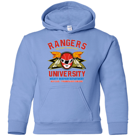 Sweatshirts Carolina Blue / YS Rangers U - Red Ranger Youth Hoodie