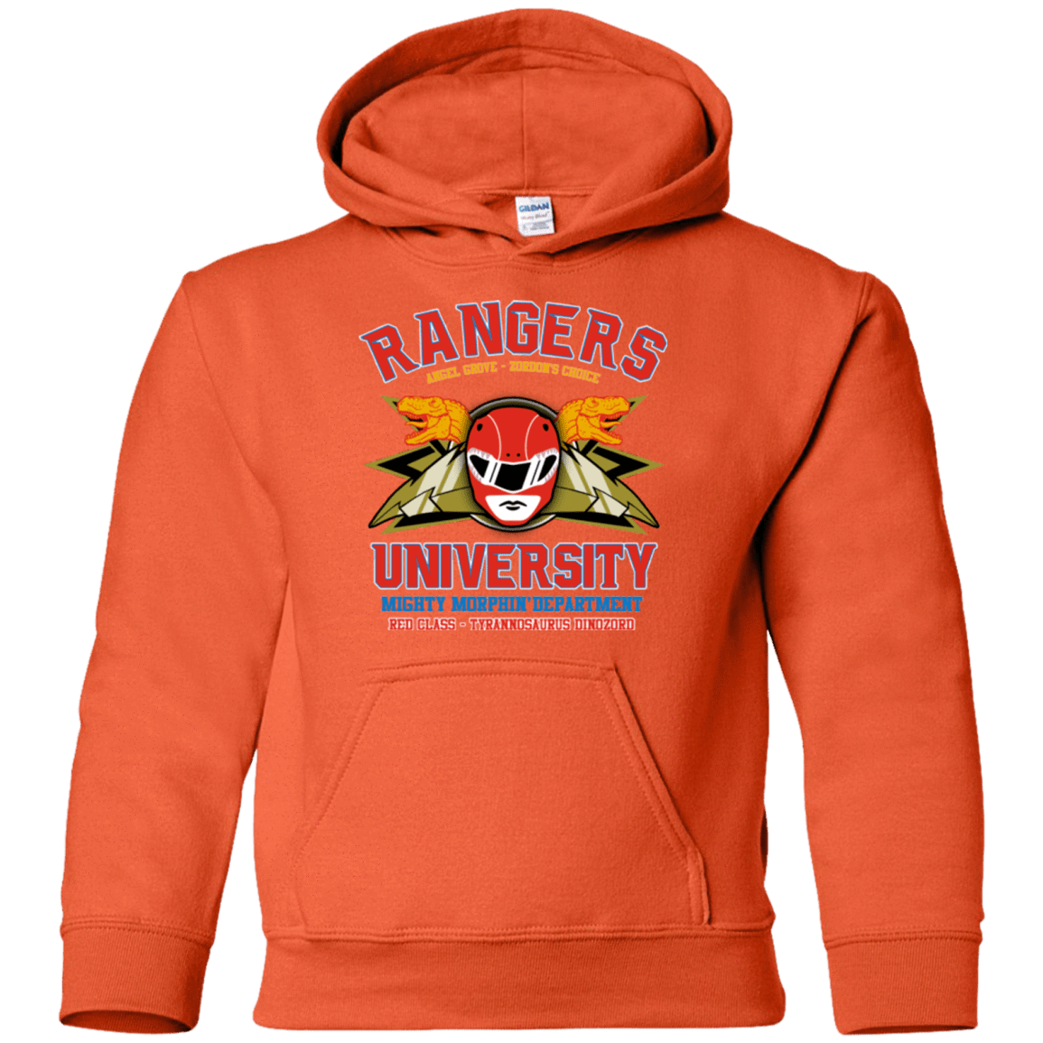 Sweatshirts Orange / YS Rangers U - Red Ranger Youth Hoodie
