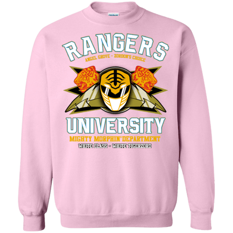 Sweatshirts Light Pink / Small Rangers U White Ranger Crewneck Sweatshirt