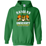 Sweatshirts Irish Green / Small Rangers U White Ranger Pullover Hoodie