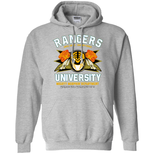 Sweatshirts Sport Grey / Small Rangers U White Ranger Pullover Hoodie