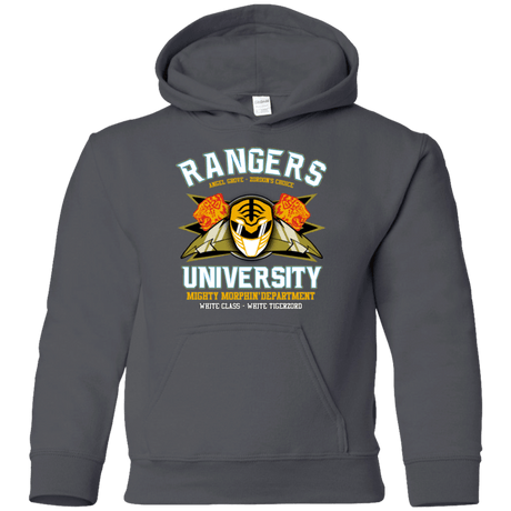 Sweatshirts Charcoal / YS Rangers U White Ranger Youth Hoodie