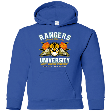 Sweatshirts Royal / YS Rangers U White Ranger Youth Hoodie