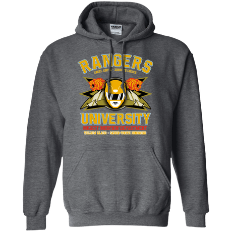 Sweatshirts Dark Heather / Small Rangers U Yellow Ranger Pullover Hoodie