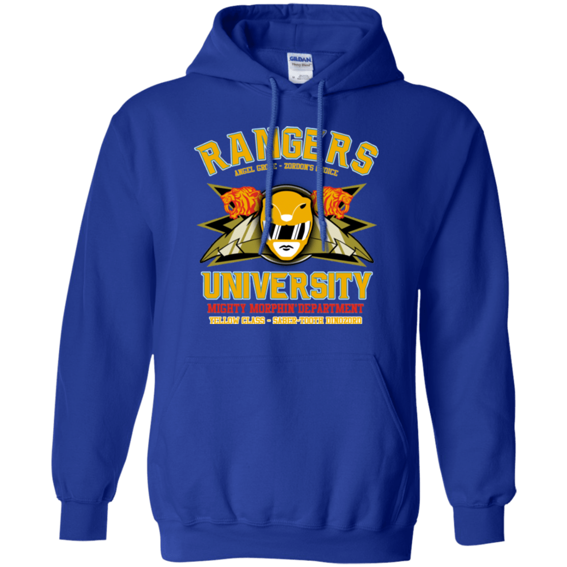 Sweatshirts Royal / Small Rangers U Yellow Ranger Pullover Hoodie