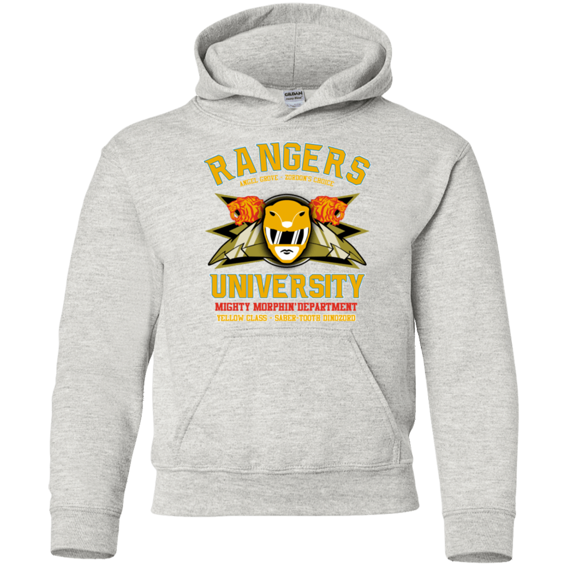 Rangers U Yellow Ranger Youth Hoodie