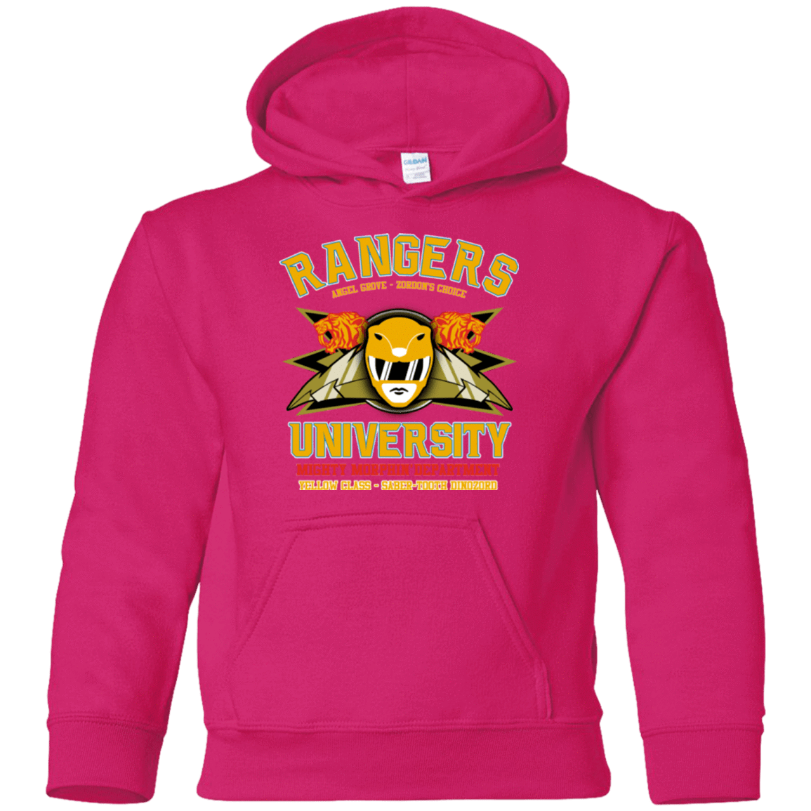 Sweatshirts Heliconia / YS Rangers U Yellow Ranger Youth Hoodie