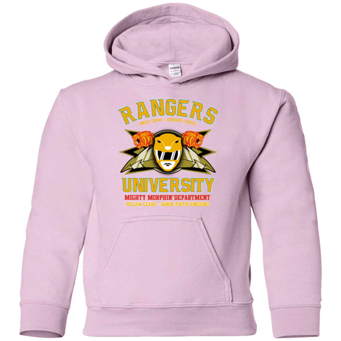Rangers U Yellow Ranger Youth Hoodie