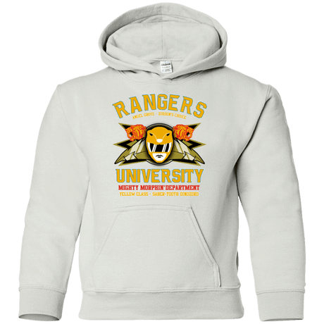 Sweatshirts White / YS Rangers U Yellow Ranger Youth Hoodie