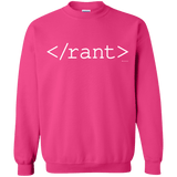 Sweatshirts Heliconia / Small Rant Crewneck Sweatshirt