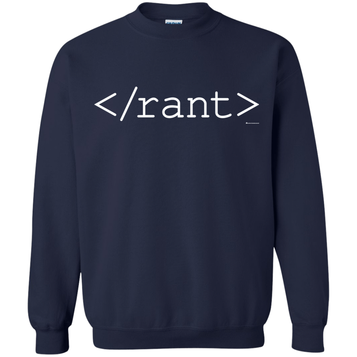 Sweatshirts Navy / Small Rant Crewneck Sweatshirt