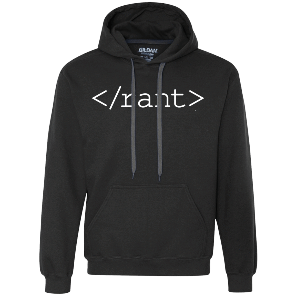 Sweatshirts Black / Small Rant Premium Fleece Hoodie