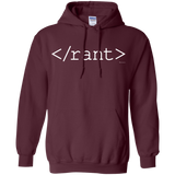 Sweatshirts Maroon / Small Rant Pullover Hoodie