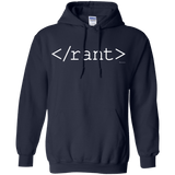Sweatshirts Navy / Small Rant Pullover Hoodie