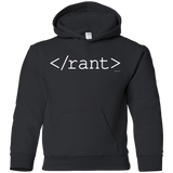 Sweatshirts Black / YS Rant Youth Hoodie
