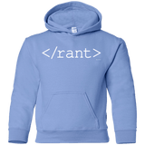 Sweatshirts Carolina Blue / YS Rant Youth Hoodie