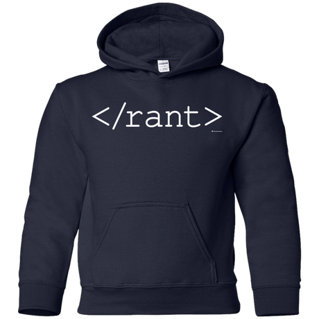 Sweatshirts Navy / YS Rant Youth Hoodie