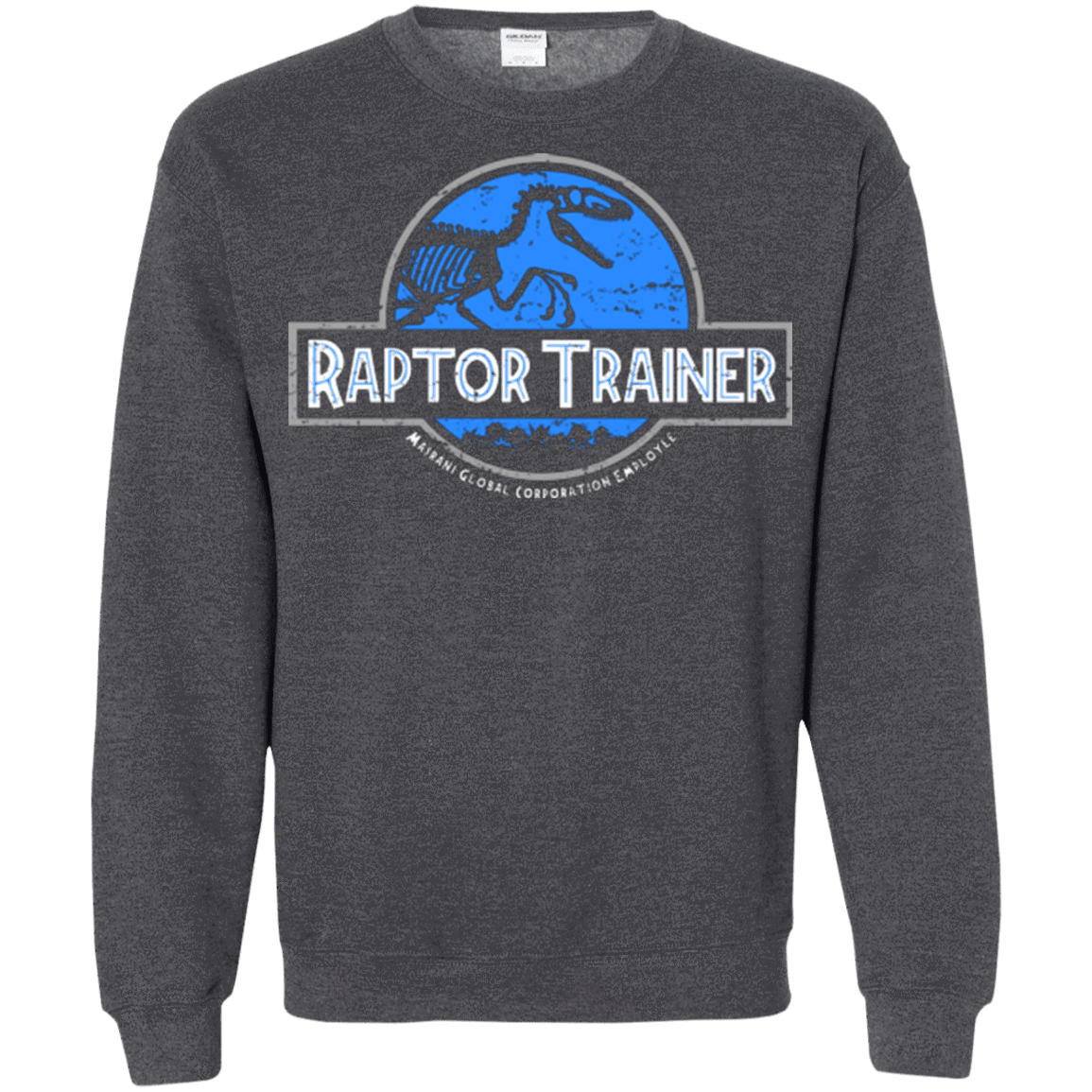 Sweatshirts Dark Heather / Small Raptor Trainer Crewneck Sweatshirt