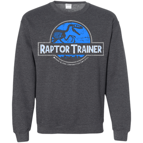 Sweatshirts Dark Heather / Small Raptor Trainer Crewneck Sweatshirt