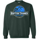 Sweatshirts Forest Green / Small Raptor Trainer Crewneck Sweatshirt