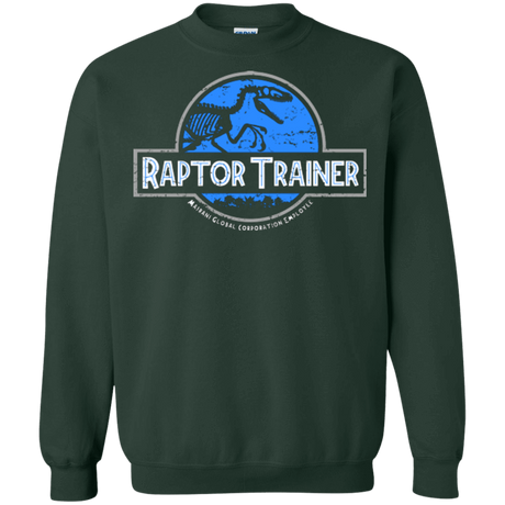 Sweatshirts Forest Green / Small Raptor Trainer Crewneck Sweatshirt