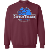 Sweatshirts Maroon / Small Raptor Trainer Crewneck Sweatshirt
