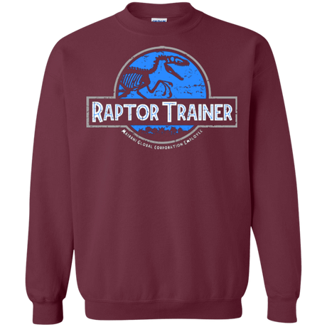 Sweatshirts Maroon / Small Raptor Trainer Crewneck Sweatshirt