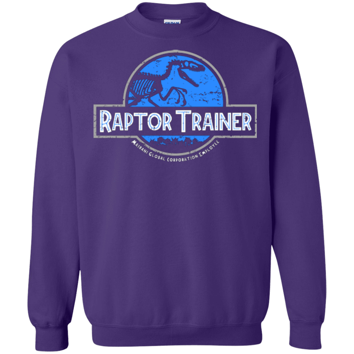 Sweatshirts Purple / Small Raptor Trainer Crewneck Sweatshirt