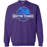 Sweatshirts Purple / Small Raptor Trainer Crewneck Sweatshirt