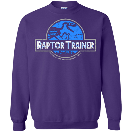 Sweatshirts Purple / Small Raptor Trainer Crewneck Sweatshirt