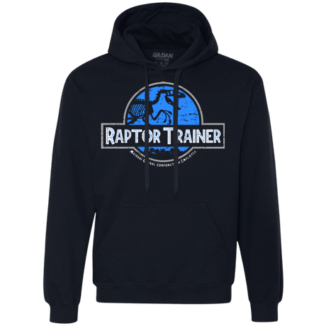 Sweatshirts Navy / Small Raptor Trainer Premium Fleece Hoodie