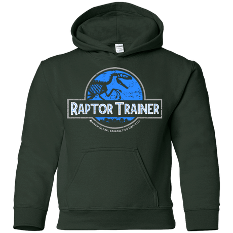 Sweatshirts Forest Green / YS Raptor Trainer Youth Hoodie