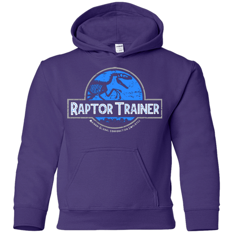 Sweatshirts Purple / YS Raptor Trainer Youth Hoodie