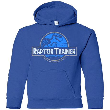Sweatshirts Royal / YS Raptor Trainer Youth Hoodie