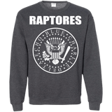 Sweatshirts Dark Heather / Small Raptores Crewneck Sweatshirt