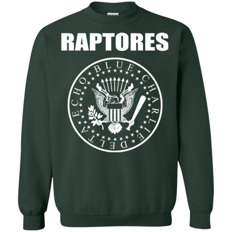 Sweatshirts Forest Green / Small Raptores Crewneck Sweatshirt